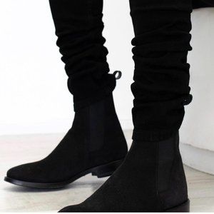 ORO LOS ANGELES THE CLASSIC BLACK CHELSEA BOOTS